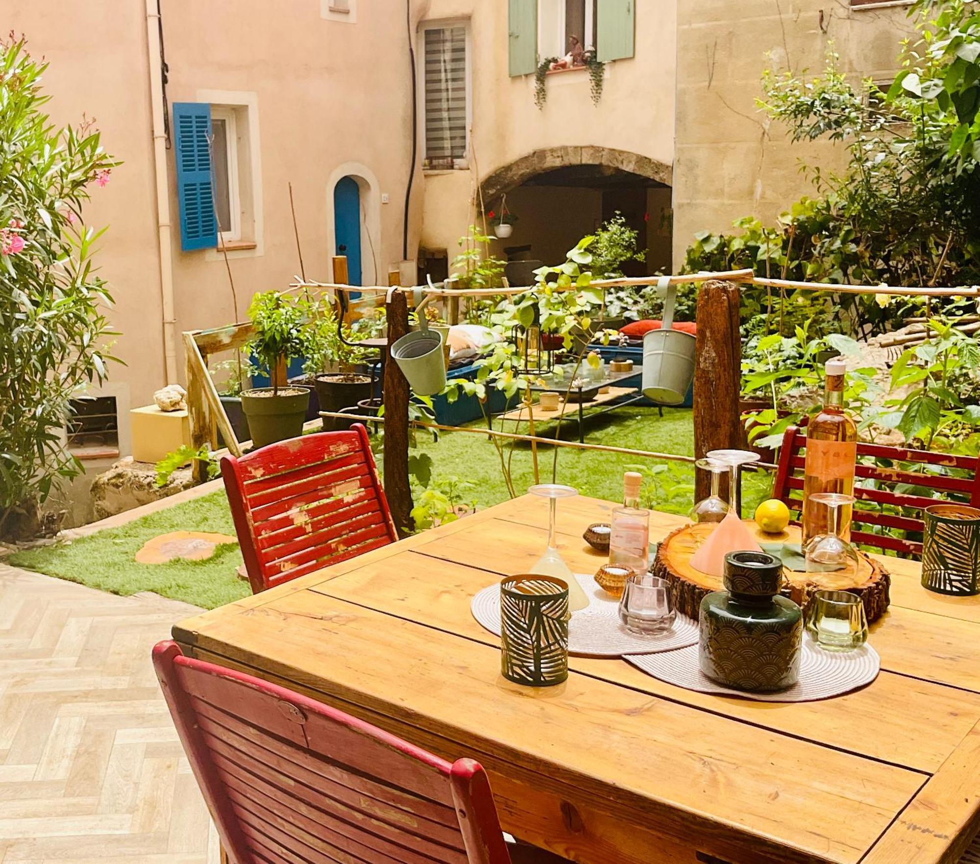 Rez De Jardin, Le Pra De Pe Apartment Cotignac Exterior photo
