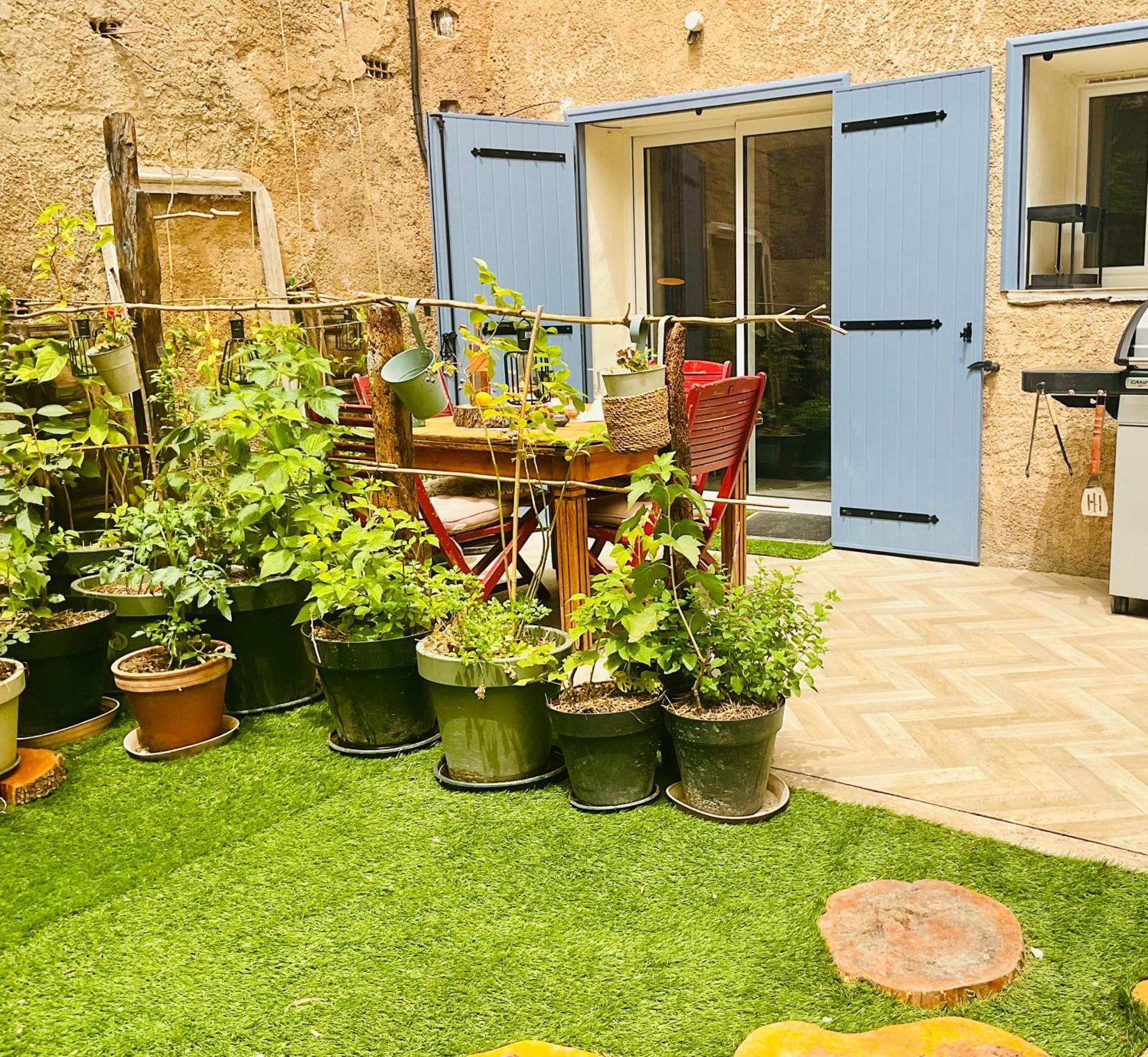 Rez De Jardin, Le Pra De Pe Apartment Cotignac Exterior photo